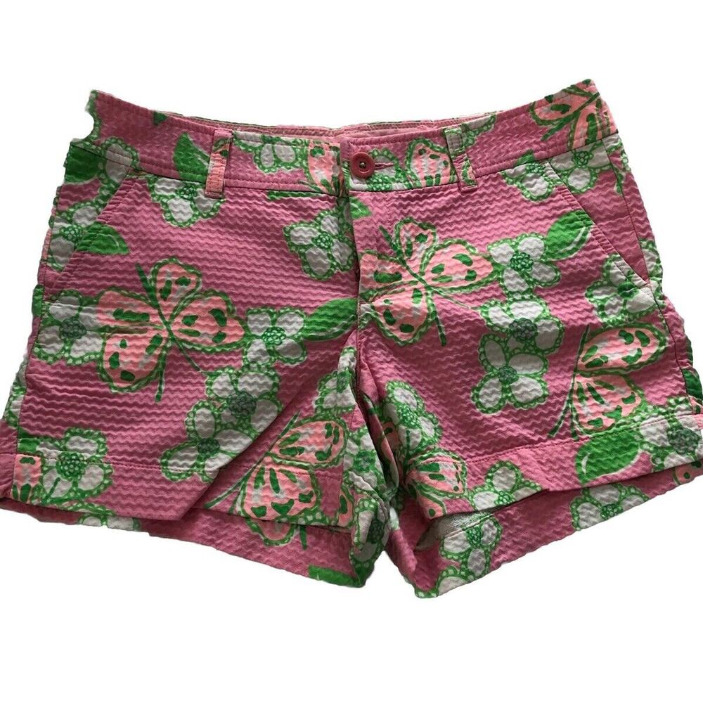 Lilly Pulitzer Shorts | Lilly Pulitzer Butterfly Print Callahan Shorts,6